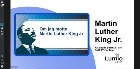 Lumio-lektion om Martin Luther King