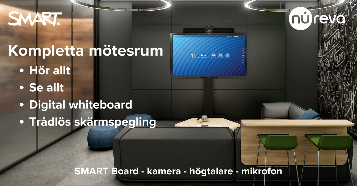 Kampanj Utrustning till det smarta mötesrummet - SMART Board Interaktiv skärm 